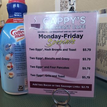Cappy's Breakfast Cafe - For real??? - Breakfast & Brunch Near Me - Tucson, Arizona