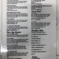 Swaggy P's Kitchen and Coffee Bar - Menu