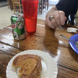 Tipton's Cafe - Grilled honeybun.