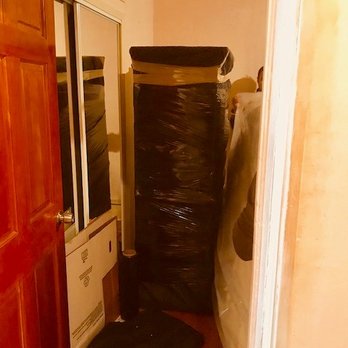 Dyno Moving - Armoire- well wrapped and ready to be transported.  The armoire was reassembled and reinforced very nicely at the new residence as well. - Movers Near Me - New York, New York