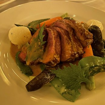 Le Gratin - Duck Au poivre - French Near Me - New York, New York Le Gratin - Duck Au poivre - French Near Me - New York, New York