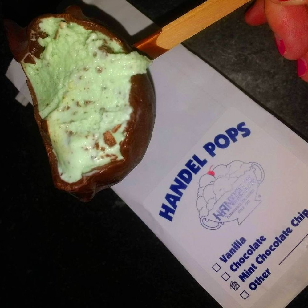 Handel's Homemade Ice Cream - Handel's Pops, Mint Choco Chip - Ice Cream & Frozen Yogurt Near Me - Berwyn, Pennsylvania Handel's Homemade Ice Cream - Handel's Pops, Mint Choco Chip - Ice Cream & Frozen Yogurt Near Me - Berwyn, Pennsylvania