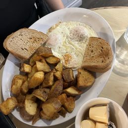Eggs, Toast, & Home Fries