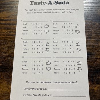 Dr Pepper Museum - Taste-A-Soda scorecard - Museums Near Me - Waco, Texas Dr Pepper Museum - Taste-A-Soda scorecard - Museums Near Me - Waco, Texas