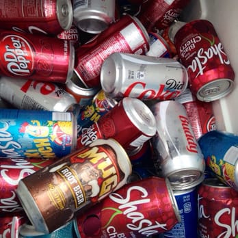 The Corndog - Sodas in the cooler... nice variety @ Worlds Best Corndogs - 8/18/14 - Hot Dogs Near Me - St George, Utah