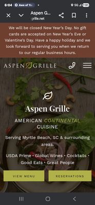 Aspen Grille by null