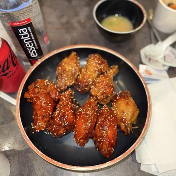 BIBIMIX - Fried Chicken Wings (8 Pieces) - Korean Near Me - Arlington, Virginia