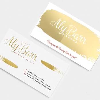 TC Creatives - Business cards we designed for Aly Barr makeup as part of her branding - Marketing Near Me - Fort Mill, South Carolina TC Creatives - Business cards we designed for Aly Barr makeup as part of her branding - Marketing Near Me - Fort Mill, South Carolina