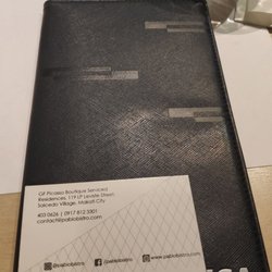 Pablo - Business card after bill-out