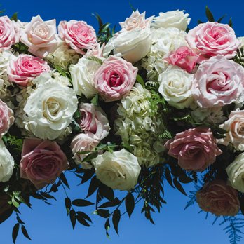Flower Power - beautiful flowers that were on our arch at our wedding ceremony! - Florists Near Me - Camarillo, California