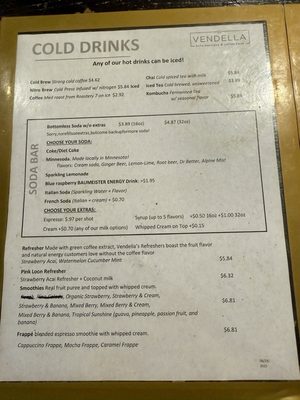Menu photo 2 Vendella Euro Boutique And Coffee Haus Eagan, MN Menu photo 2 Vendella Euro Boutique And Coffee Haus Eagan, MN