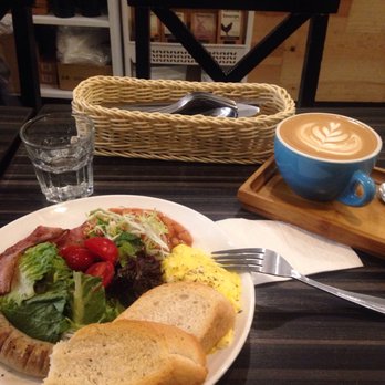 Studio Caffeine - Sausage, egg, beans and salad - Cafes Near Me - Hong Kong, HK Studio Caffeine - Sausage, egg, beans and salad - Cafes Near Me - Hong Kong, HK