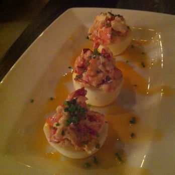 Crosby's Kitchen - lobster deviled eggs - American Near Me - Chicago, Illinois