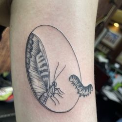 Tattoo fresh in the shop!