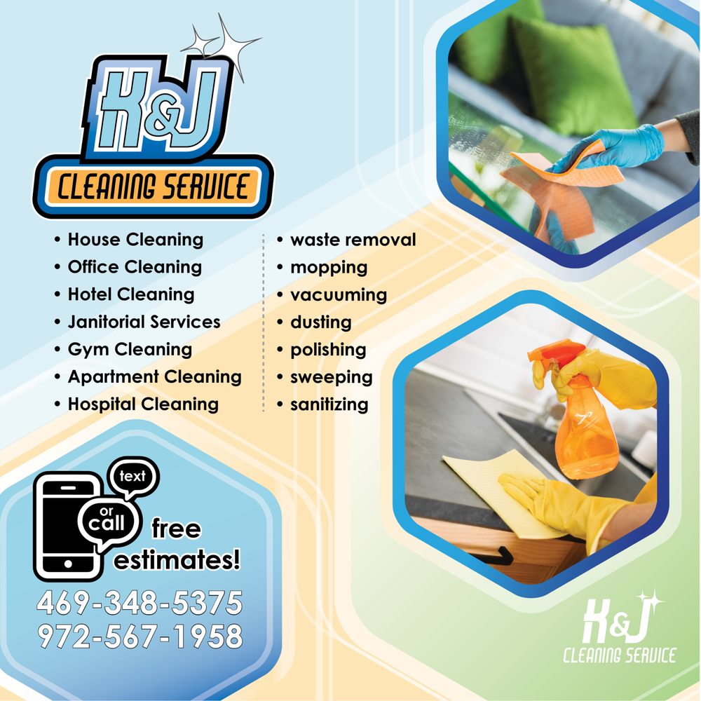 K & J CLEANING SERVICE Request a Quote Garland, Texas Home
