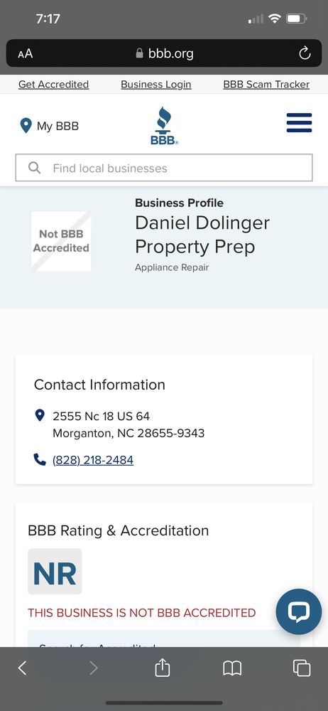 Slide of Daniel Dolinger Property Prep