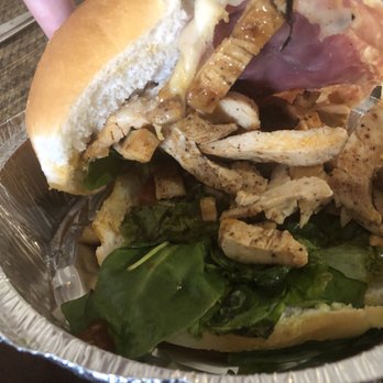 Krave It Pizza & Sandwich Joint - Grilled chicken not panko chicken cutlet as ordered. - Sandwiches Near Me - Bayside, New York