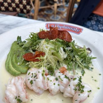 Le Diplomate - Warm shrimp salad - Brasseries Near Me - Washington, DC, District of Columbia