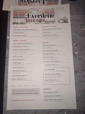 Menu photo 1 Everdene New York, NY