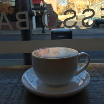 Stacks Espresso Bar - Latte at the window seat - Coffee & Tea Near Me - Albany, New York Stacks Espresso Bar - Latte at the window seat - Coffee & Tea Near Me - Albany, New York