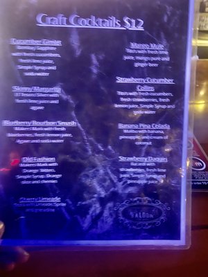 Menu photo 2 Dirty Dogg Saloon Scottsdale, AZ