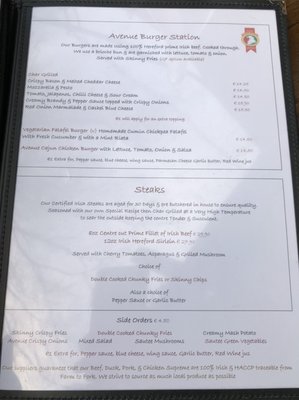 Menu photo 2 Avenue Cafe Maynooth, KE