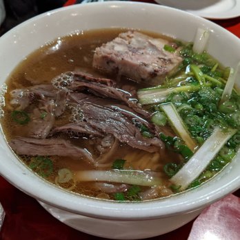 Linh Cafe - pho bo with bone marrow - Vietnamese Near Me - Vancouver, British Columbia