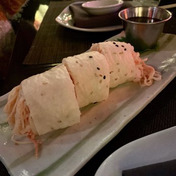 Pubbelly Sushi Brickell - Butter Krab Roll- asked to be split in three - Sushi Bars Near Me - Miami, Florida