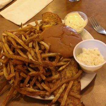 The College Inn - The KING KONG of fish sandwiches. Not only did the fish exceed my bun, it hung over both sides of a dinner plate. - Fast Food Near Me - Alliance, Ohio The College Inn - The KING KONG of fish sandwiches. Not only did the fish exceed my bun, it hung over both sides of a dinner plate. - Fast Food Near Me - Alliance, Ohio