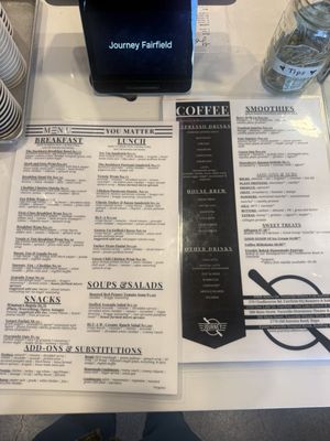 Menu photo 1 Journey Coffee Fairfield, CA