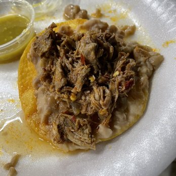 Kike's Tacos - Complimentary bean and cheese tostada with carnitas! - Mexican Near Me - Lennox, California Kike's Tacos - Complimentary bean and cheese tostada with carnitas! - Mexican Near Me - Lennox, California