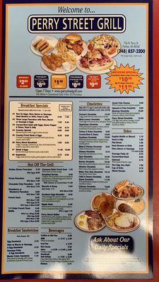 Menu photo 3 Perry Street Grill Pontiac, MI Menu photo 3 Perry Street Grill Pontiac, MI