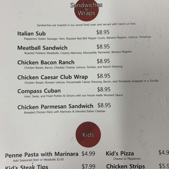 The Compass - Menu - Pizza Near Me - McAlester, Oklahoma The Compass - Menu - Pizza Near Me - McAlester, Oklahoma