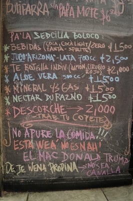 Menu photo 1 Maestranza Santiago, RM