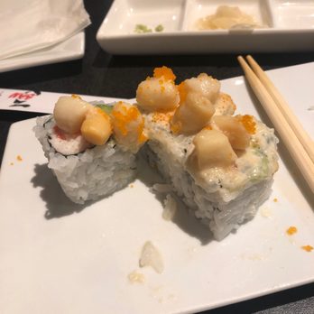 San Sushi - Scallops crab meat roll - Sushi Bars Near Me - Placentia, California San Sushi - Scallops crab meat roll - Sushi Bars Near Me - Placentia, California