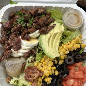Kahai Street Kitchen - Kal bi Cobb salad - Salad Near Me - Honolulu, Hawaii Kahai Street Kitchen - Kal bi Cobb salad - Salad Near Me - Honolulu, Hawaii