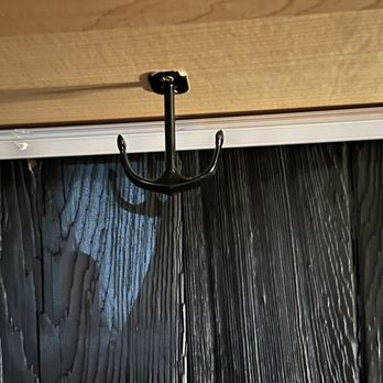 Bondi Sushi - I JUST LOVE HOOKS for bags/jackets, UNDER THE BAR!!! - Sushi Bars Near Me - New York, New York Bondi Sushi - I JUST LOVE HOOKS for bags/jackets, UNDER THE BAR!!! - Sushi Bars Near Me - New York, New York