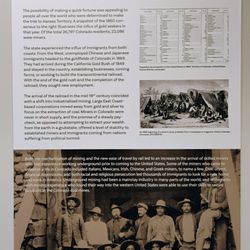 Littleton Museum - Below The Surface Exhibit:  10-18-2024