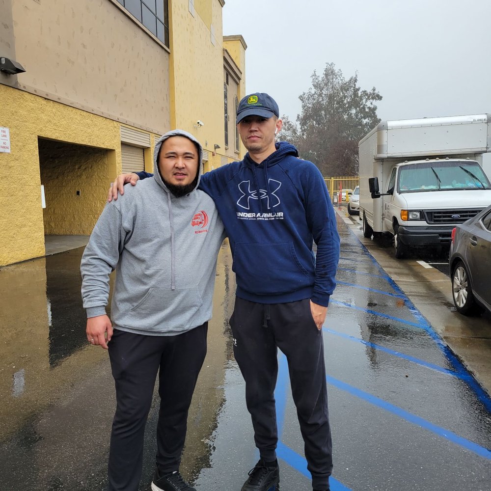 STEP Moving & Storage - Jake and Tony after the rainy move - Movers Near Me - Irvine, California STEP Moving & Storage - Jake and Tony after the rainy move - Movers Near Me - Irvine, California