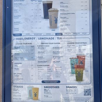 Dutch Bros Coffee - Menu - Juice Bars & Smoothies Near Me - Covina, California Dutch Bros Coffee - Menu - Juice Bars & Smoothies Near Me - Covina, California