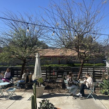Montague Brothers Coffee - The seating outside is quaint and beautifully landscaped. - Coffee & Tea Near Me - Wildomar, California