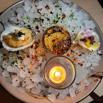 LÝRA - Oysters Two Ways* - Greek Near Me - Chicago, Illinois