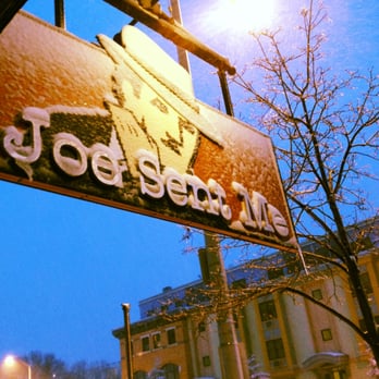 Joe Sent Me - a street sign covered in snow - Pubs Near Me - Cambridge, Massachusetts Joe Sent Me - a street sign covered in snow - Pubs Near Me - Cambridge, Massachusetts
