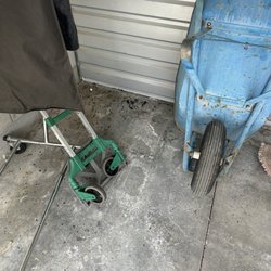 Sierra College Self Storage - Here is my storage unit with rodent feces on the ground. It's been 2 weeks. Still not a word from the site manager.