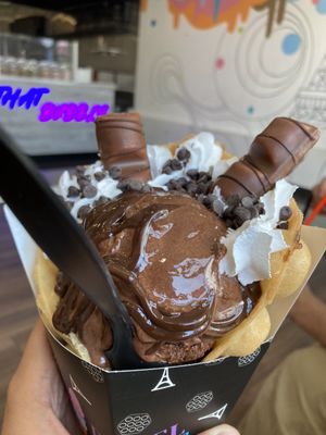 Eiffel Waffle by null