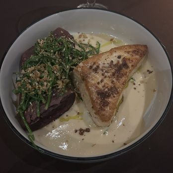 Cala Bella - Swordfish with Purple potatoes!!  Sooooooo Gooooood!! - Italian Near Me - Orlando, Florida