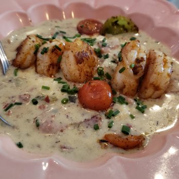 Leeland House - shrimp & grits, yes AGAIN! - Breakfast & Brunch Near Me - Houston, Texas