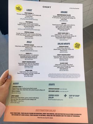 Menu photo 4 Chopt Creative Salad Co. Brentwood, TN