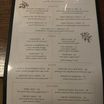 Sorella - Food Menu - Italian Near Me - Milwaukee, Wisconsin Sorella - Food Menu - Italian Near Me - Milwaukee, Wisconsin