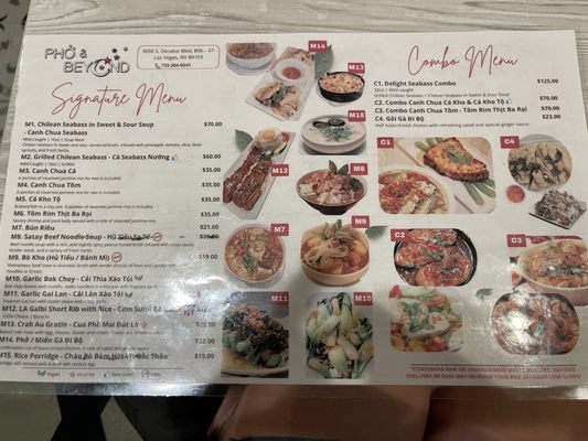 Menu photo 1 Pho & Beyond Las Vegas, NV Menu photo 1 Pho & Beyond Las Vegas, NV